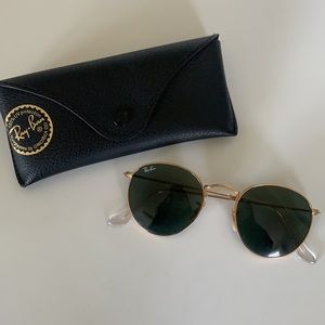 Ray ban round metal sunglasses